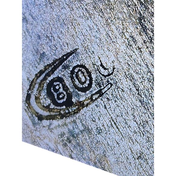 Electroplated Gold on 800 Silver Filigree Panel Bracelet Red White Accents 7.25" - Picture 14 of 15